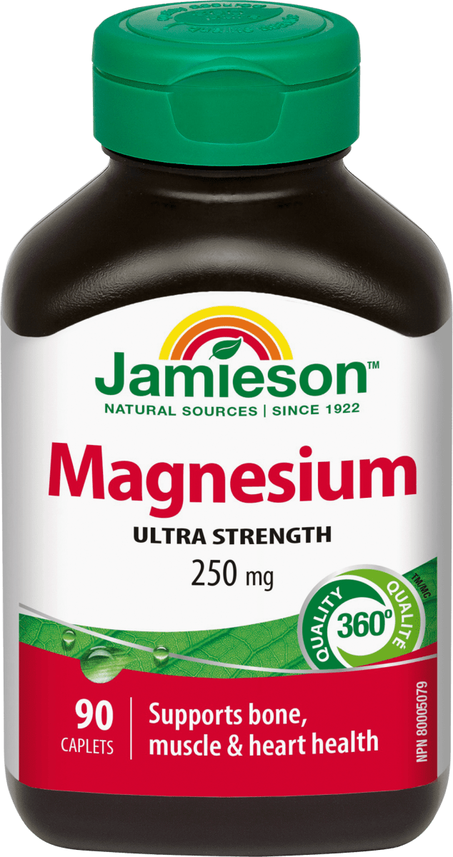 Jamieson Kapsuly Magnesium Ultra Strength, 90 ks trvalo výhodne