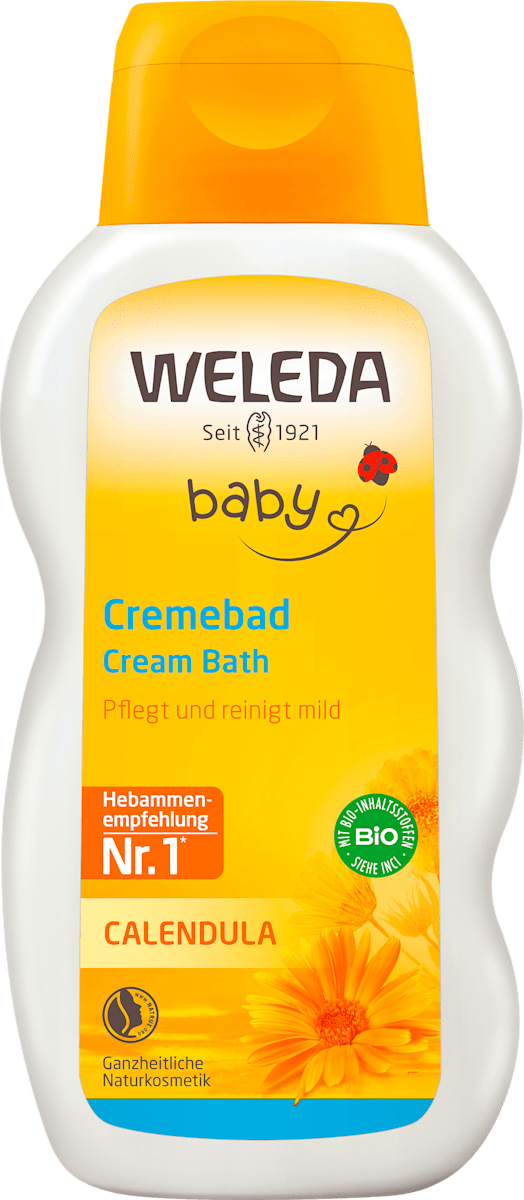 Weleda baby Baby Badezusatz Cremebad Calendula 200 ml dauerhaft