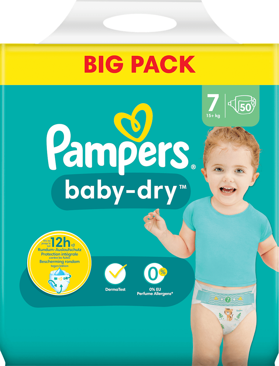 Pampers 7 baby dry sales