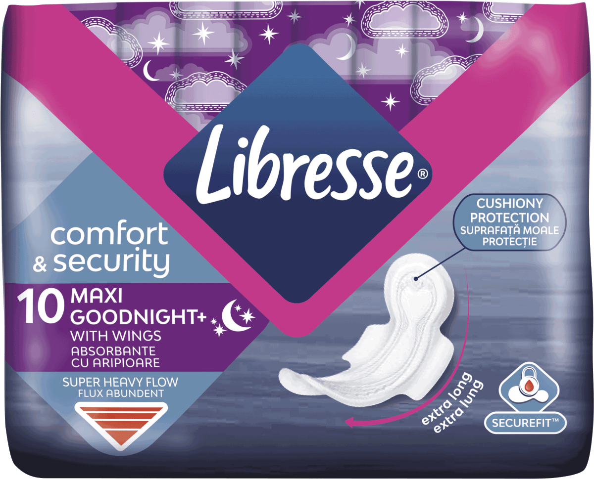 Libresse goodnight higijenski ulo ci s krilcima maxi goodnight