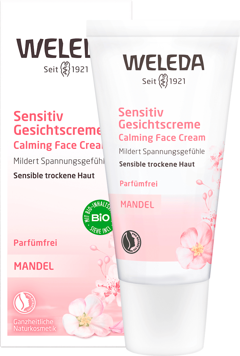 Weleda Gesichtscreme Mandel Sensitiv 30 ml dauerhaft g nstig