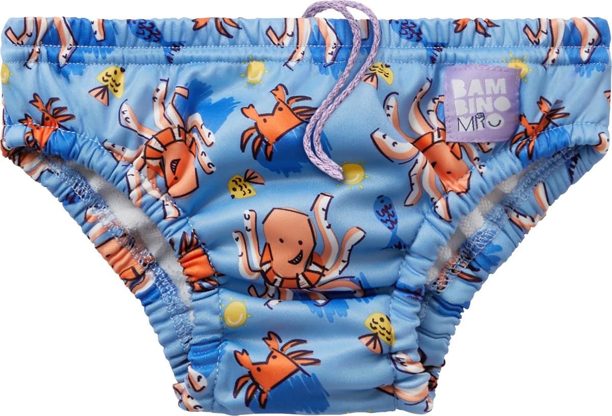 Bambino Mio Schwimmwindel wiederverwendbar, Motiv Meerestiere, Gr. L (1