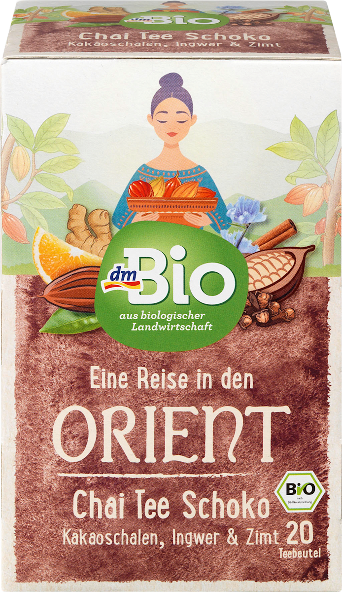 dmBio Gewürztee Chai Tee Schoko (20 Beutel), 40 g dauerhaft günstig ...