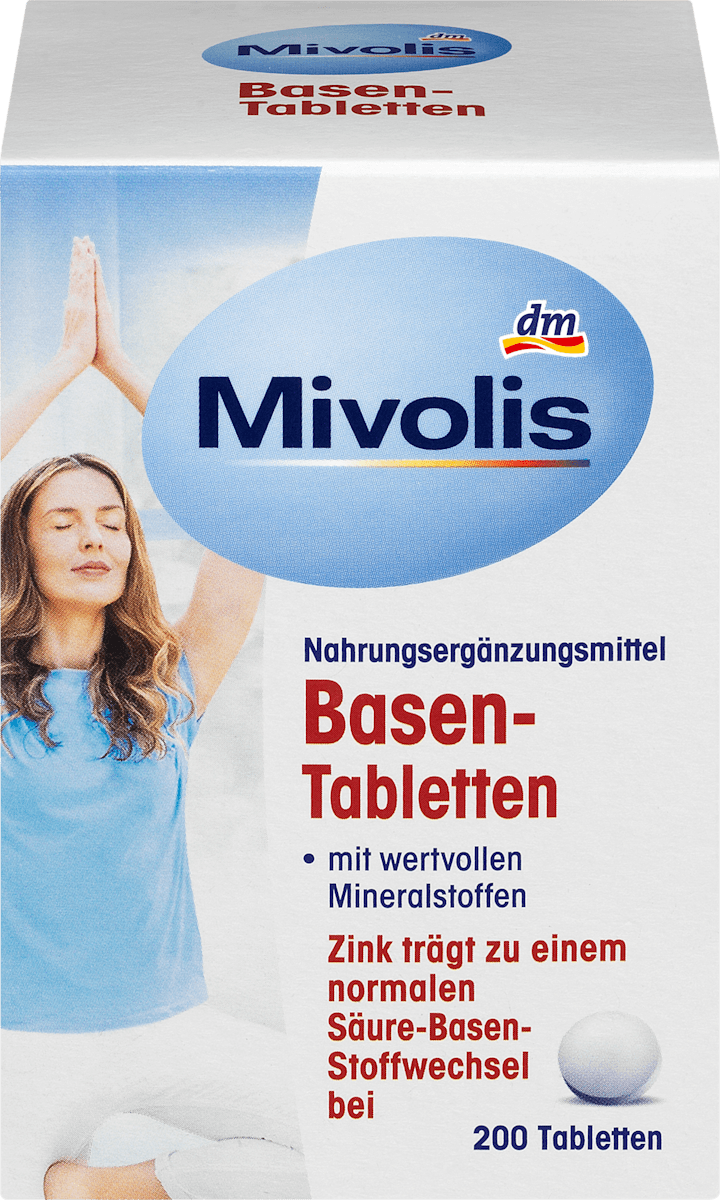 Mivolis tablety zásadité, 100 g Nakoupit výhodně online | dm.cz