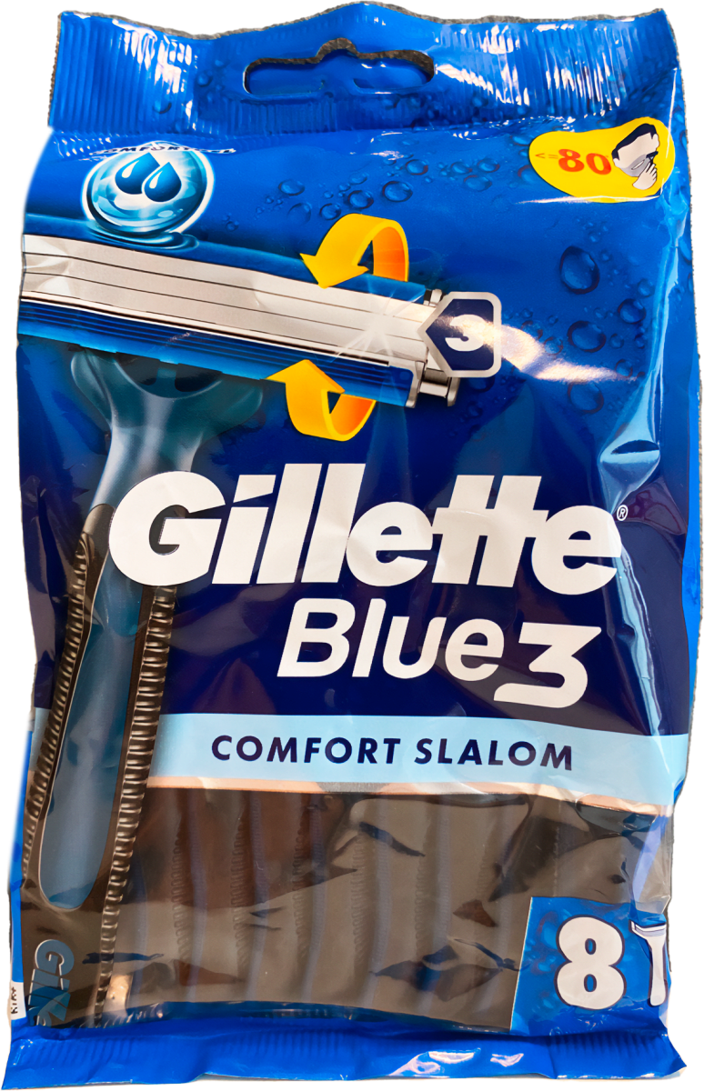 Gillette Blue3 COMFORT SLALOM jednokratni brijači, 8 kom | dm.rs
