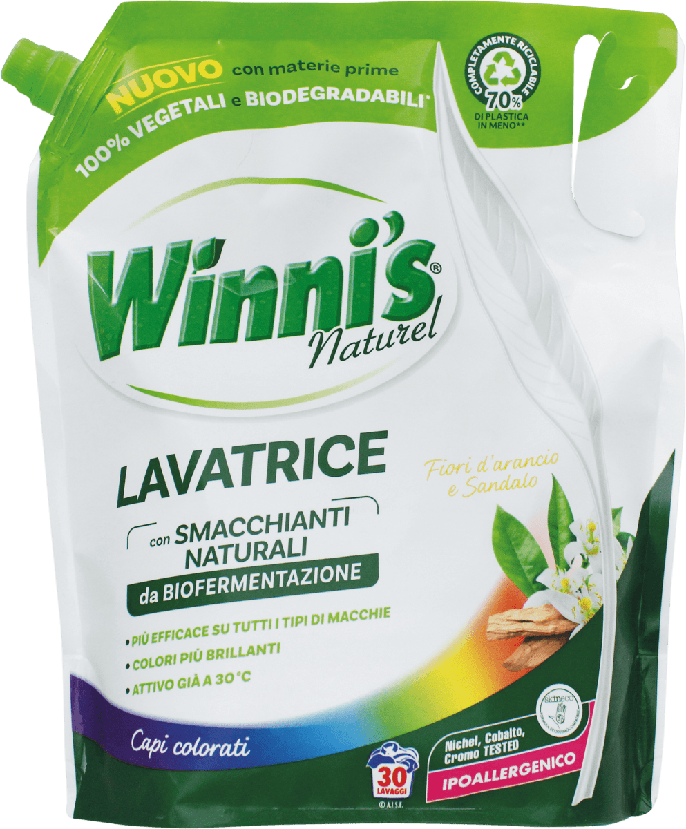 Winni's Naturel Balai 1 L Hypoallergénique 40 Lavages Pré