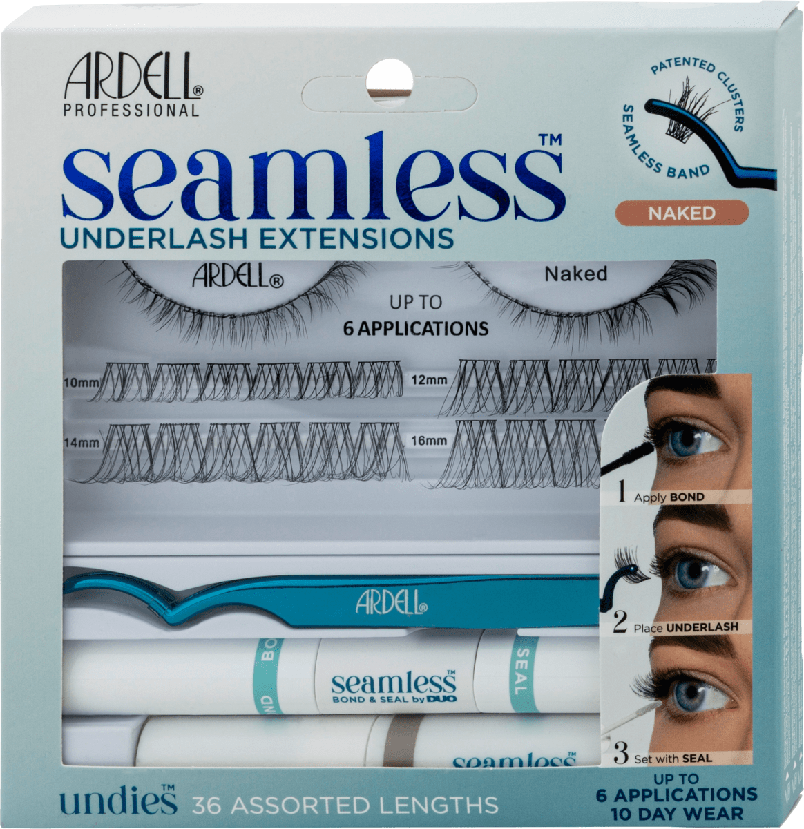 Ardell Einzelne Wimpern – DuraLash Naturals Flare Long Brown | Knotenfrei & Natürlich Aussehend | 240461