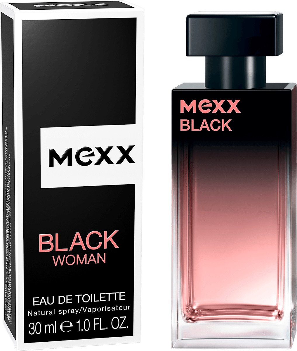 MexxBlack Woman Eau de Toilette, 30 ml
