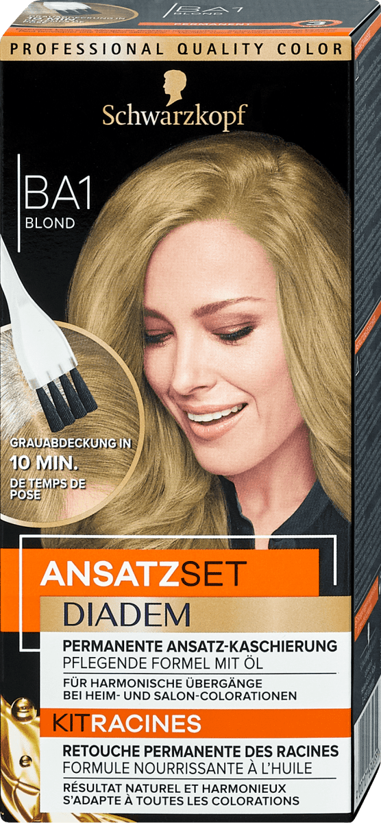 Schwarzkopf Diadem Ansatzset - Nr. BA1 Blond, 1 St | dm.at