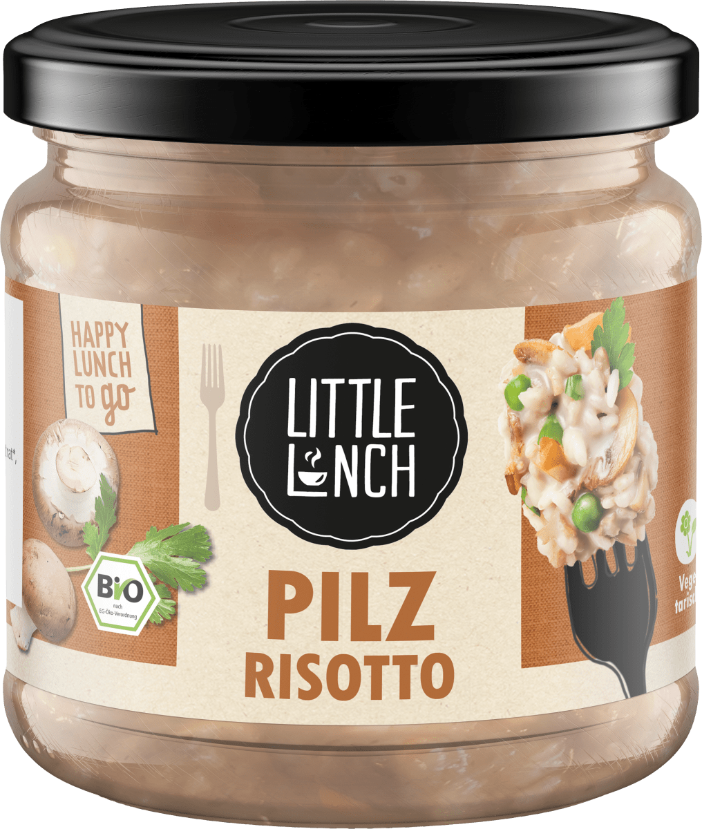 Little Lunch Fertiggericht Pilz Risotto, 350 g dm Dauerpreis