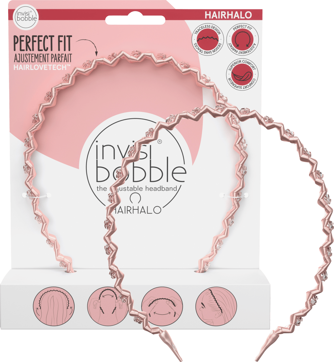 Invisibobble HAIRHALO Madl Gaudi - Stylischer Haarreif Für Wiesn & Dirndl