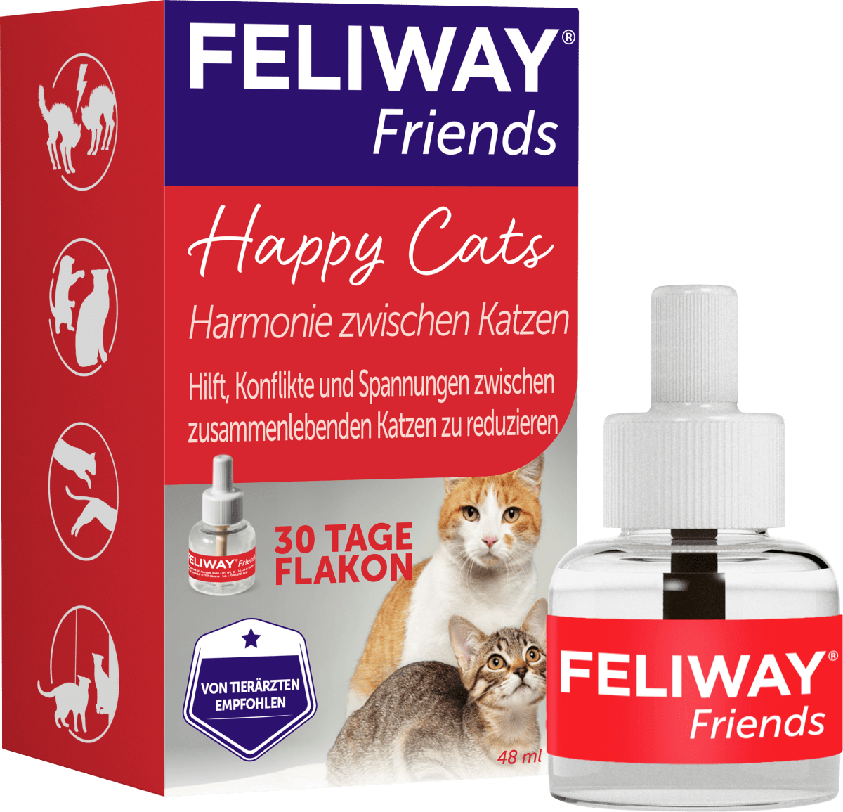 Feliway Nachfullpack fur Pheromonverdampfer Friends fur Katzen 1 Stuck 48 ml dauerhaft gunstig online kaufen dm