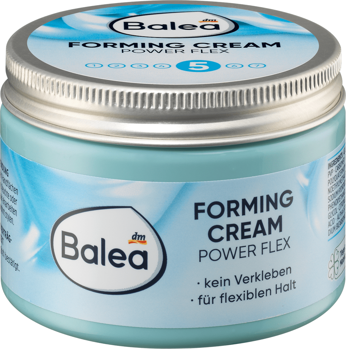 Balea Power Flex Styling Creme – 150 Ml, Für Normales Haar, Flexibler Halt Ohne Klebrigkeit