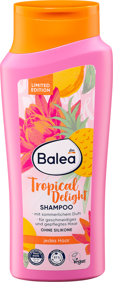 Balea Shampoo Tropical Delight, 300 ml dauerhaft günstig online kaufen ...