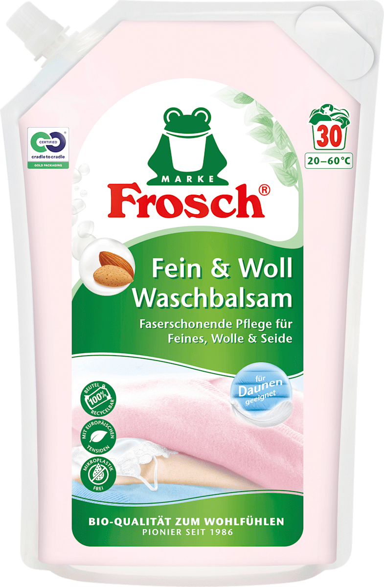 Frosch Fein-&Wollwaschmittel flüssig, 30 Wl dauerhaft günstig online kaufen  | dm.de