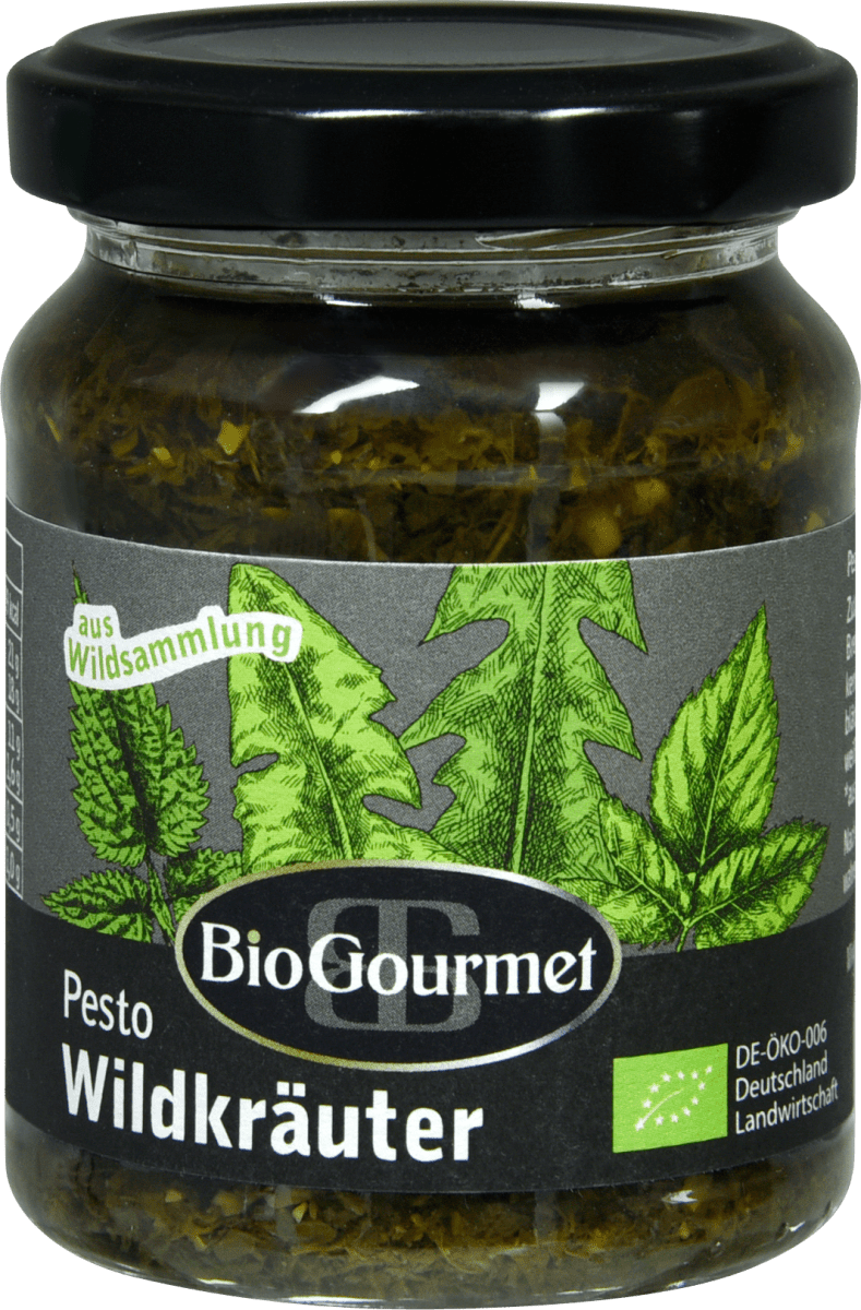 BioGourmet Pesto Wildkräuter, 120 g | dm.at