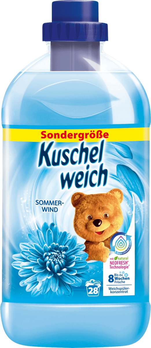 Kuschelweich Weichspüler Sommerwind 28 WL, 750 ml dauerhaft günstig online kaufen dm.de