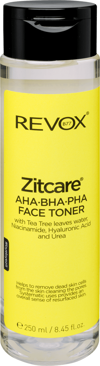 REVOX B77 ZITCARE® AHA-BHA-PHA tonik za lice, 250 ml | dm-drogeriemarkt.ba