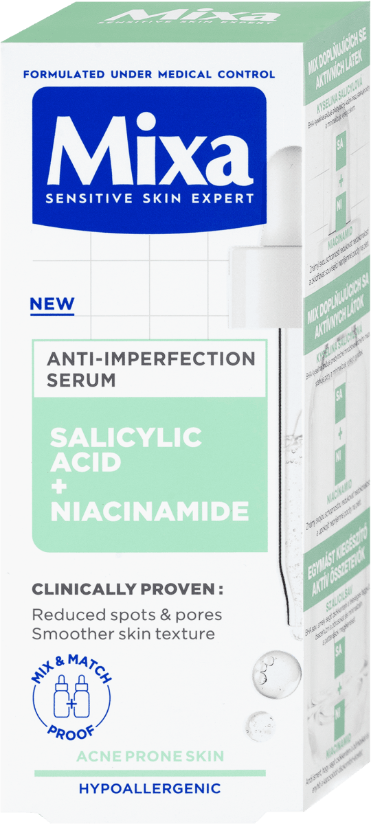 Mixa Серум за лице против несъвършенства AntiImperfection, 30 ml dm България