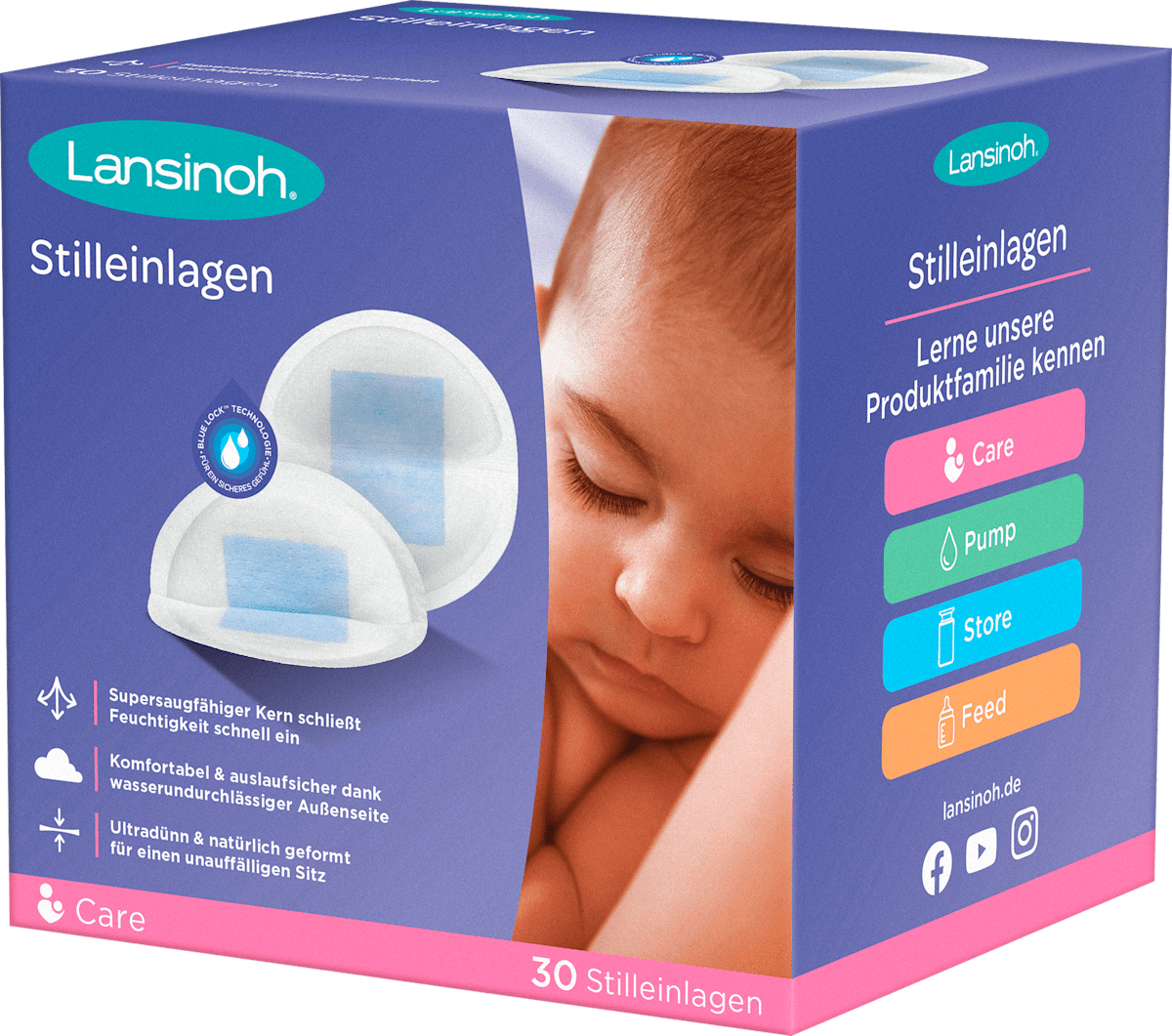 Lansinoh Stilleinlagen, 30 St dauerhaft günstig online kaufen | dm.de