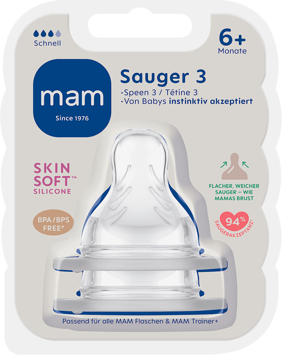 MAM Ciuccio Neonato 0-2 Mesi Silicone SkinSoft - Confezione 2 Con Sterilizzatore - Foto 1