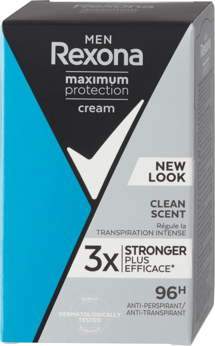Rexona men Pánsky krémový antiperspirant Maximum Protection Clean Scent