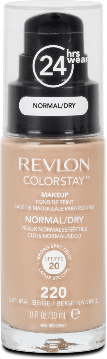Revlon Colorstay Foundation 24h – 110 Ivory 30ml Für Normale Bis Trockene Haut