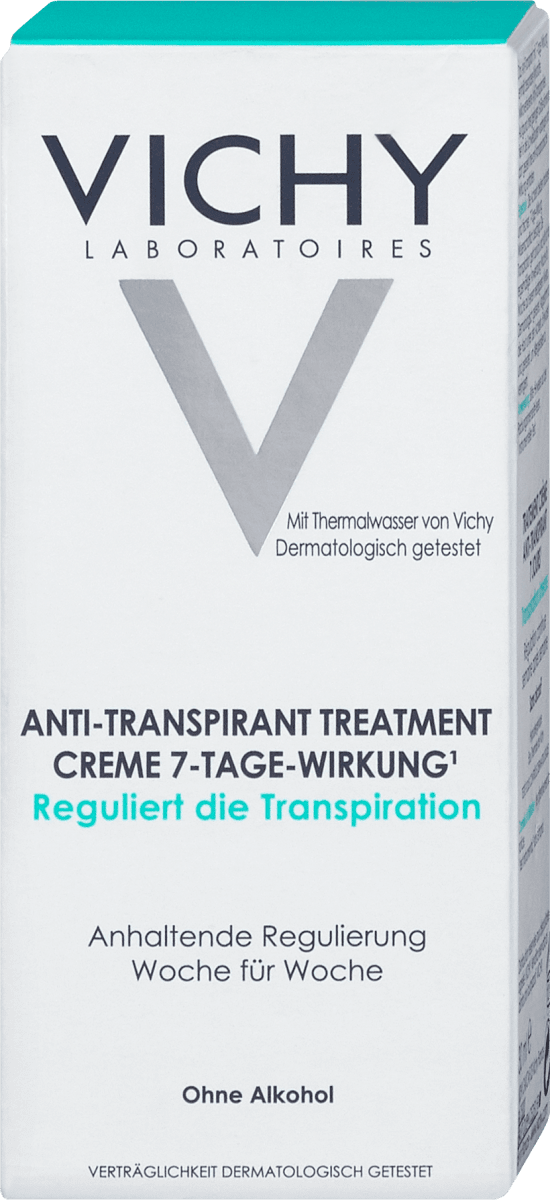 Vichy Krémový antiperspirant so 7dňovým účinkom, 30 ml trvalo výhodne