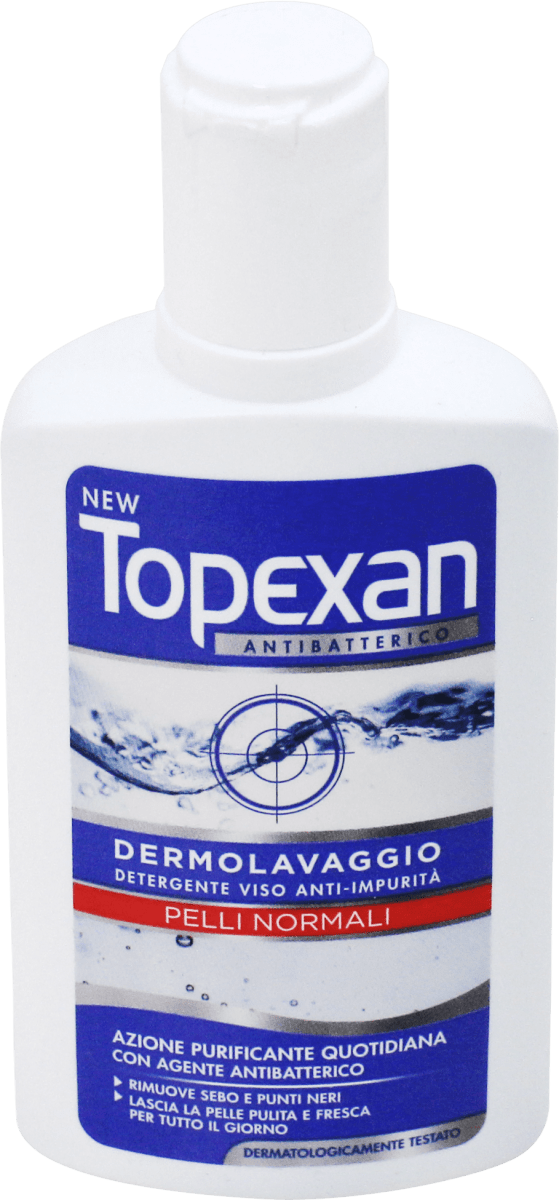 Topexan Gesichtsreiniger Für Normale Haut, 150 Ml – Mit Antibakteriellem Wirkstoff Gegen Unreinheiten