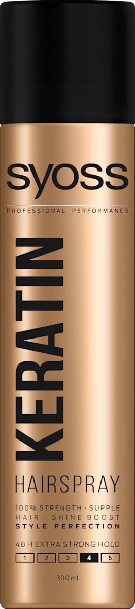 syoss Лак за коса Keratin, 300 ml | dm България