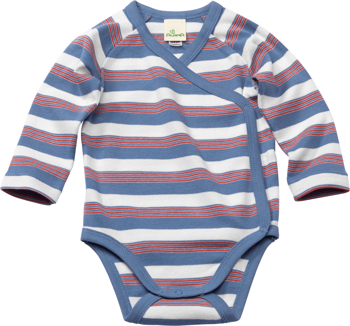 Body Avvolgente Playshoes Per Neonati - Cotone 100%, Con Bottoni A Pressione, Confezione Da 2 Pezzi - Foto 2