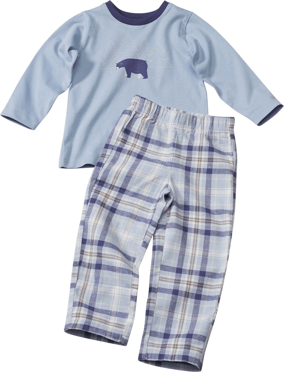 Kinder Schlafanzug Aus Baumwolle 116 - Dino-Print Pyjama Set Mit Kurzarm