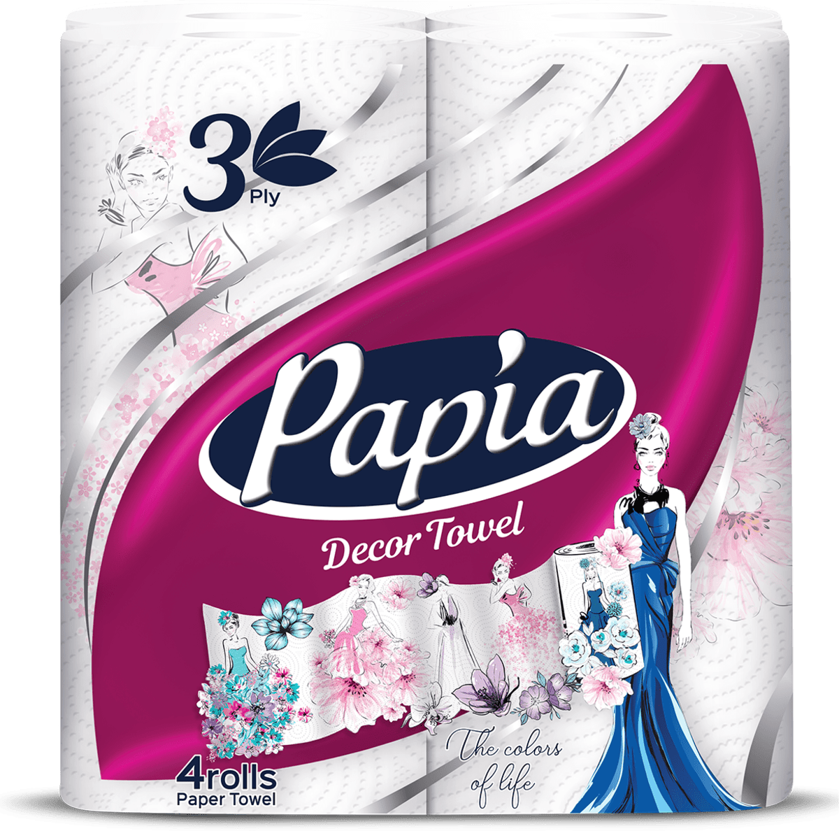 Papia   Decor Towel, 3-, 4 . | dm