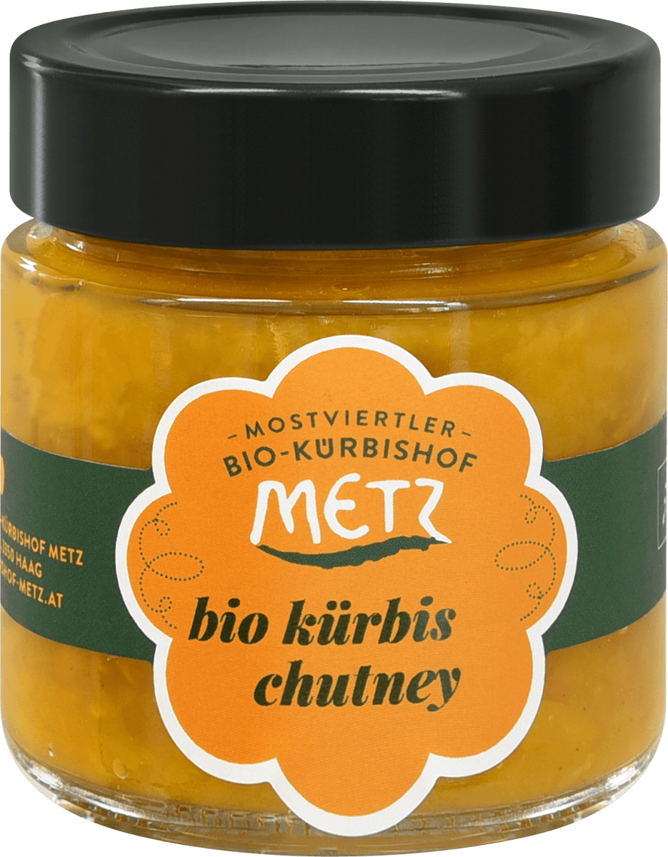 MOSTVIERTLER Fruchtaufstrich Bio-Kürbis Chutney, 200 g | dm.at