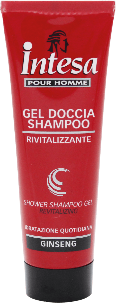 Intesa Pour Homme Shampoo – 3x 500 Ml, Revitalisierend Mit Ginseng, Für Haar & Körper