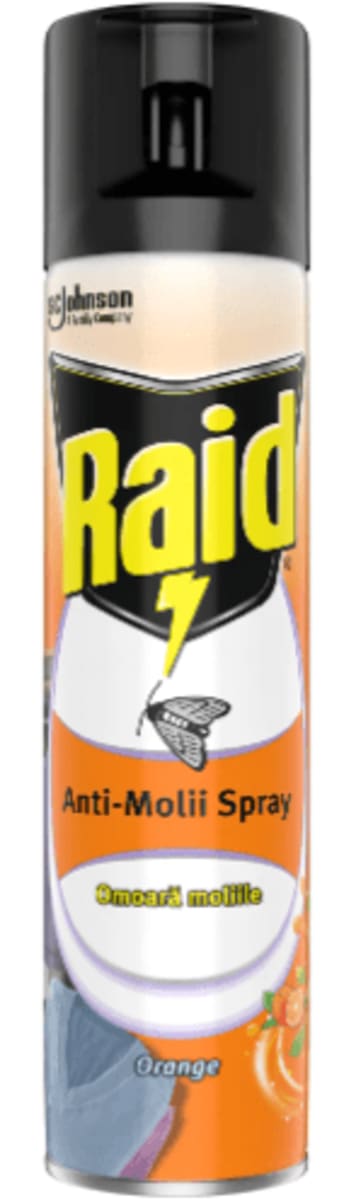 Raid Raid spray anti-molii cu aromă de portocală, 400 ml | dm.ro