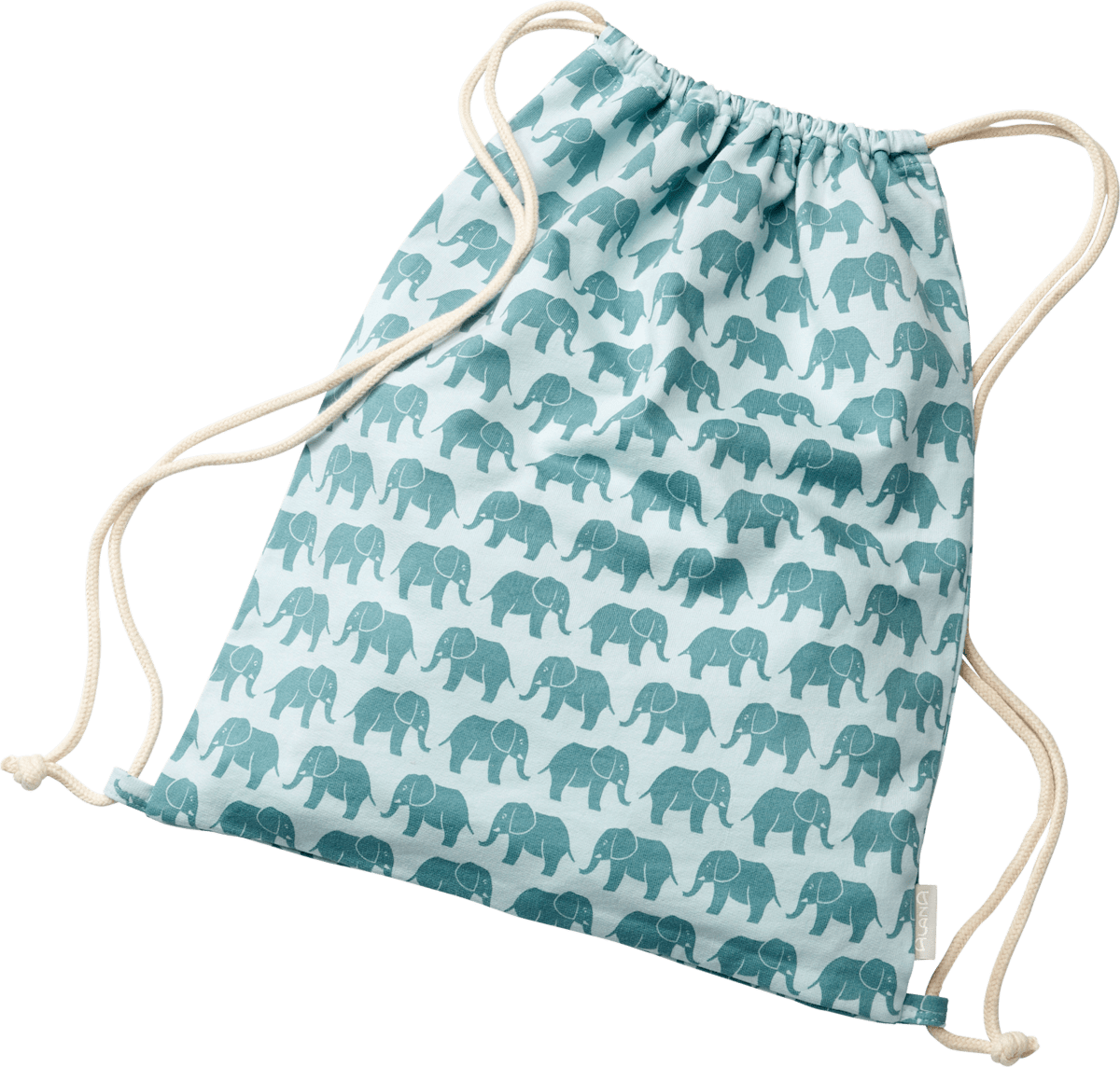 Moos Turnbeutel 'Eyes' – 40 Cm, Blau, Aus Robustem Polyester, 5 Liter Fassungsvermögen