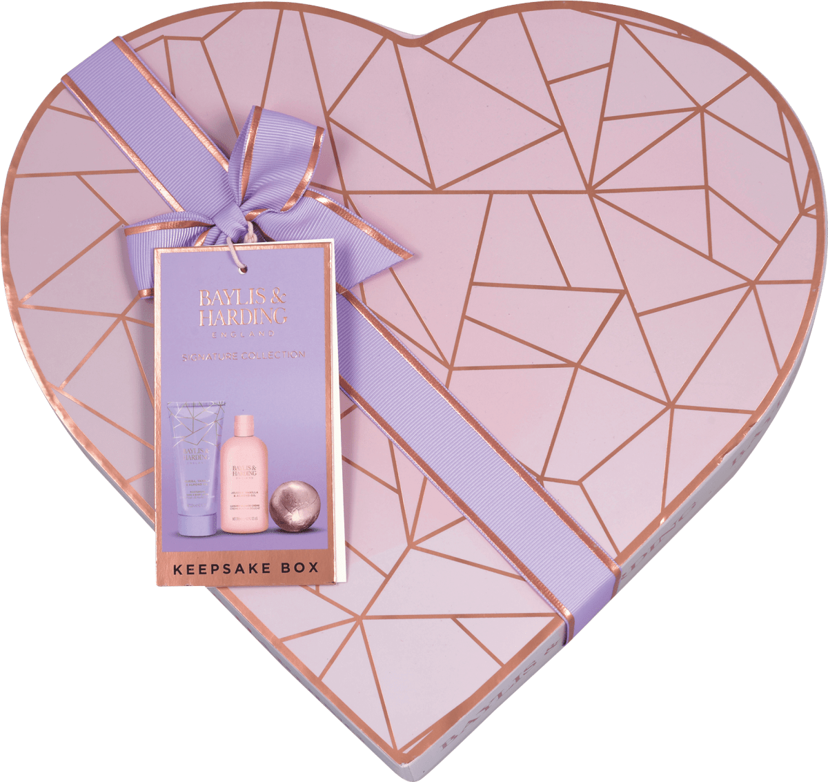Baylis & Harding Darčekové balenie v tvare srdca Keepsake Box, 1 ks