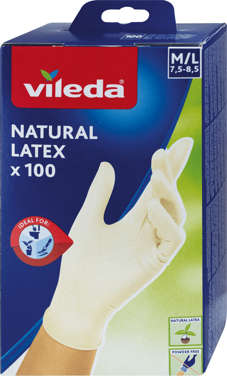 Guanti In Lattice Vileda 10 Paia - Multiuso Per Pulizie Domestiche (Taglia M) - Foto 9