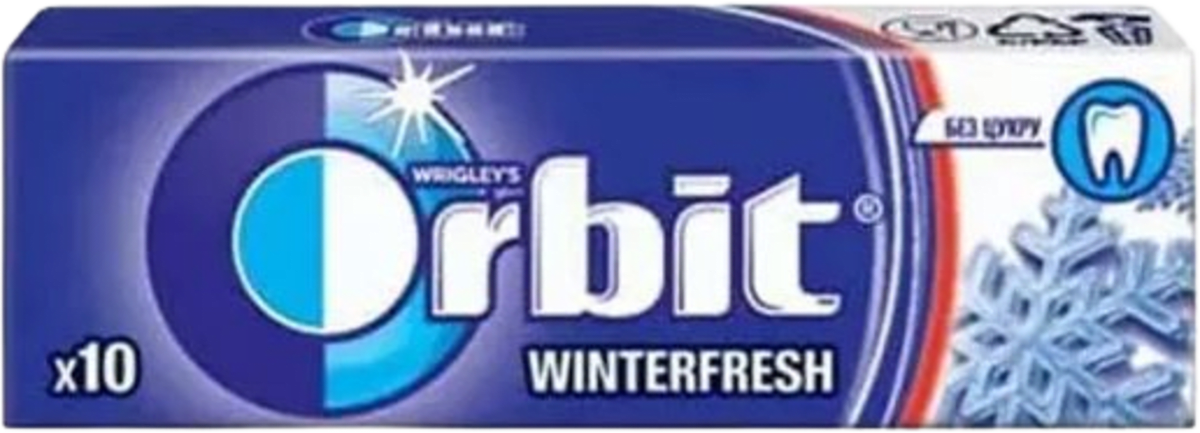 Orbit Orbit Winterfresh žvakaće gume, 14 g | dm-drogeriemarkt.ba