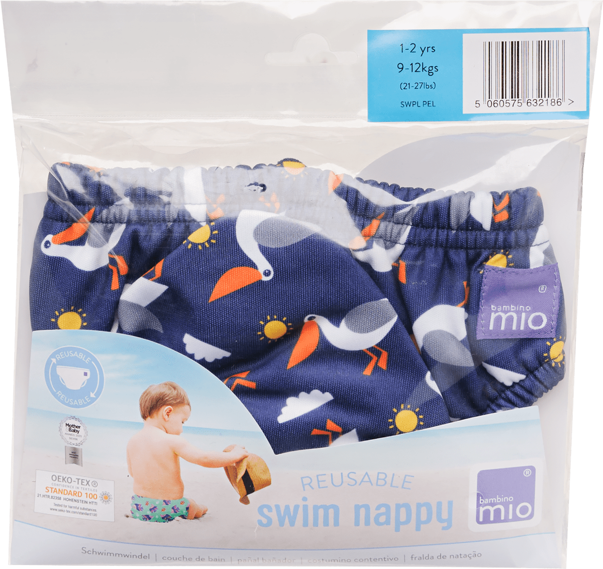 Bambino Mio Mosható úszópelenka, pelenka, L méret, 1 db Vásároljon