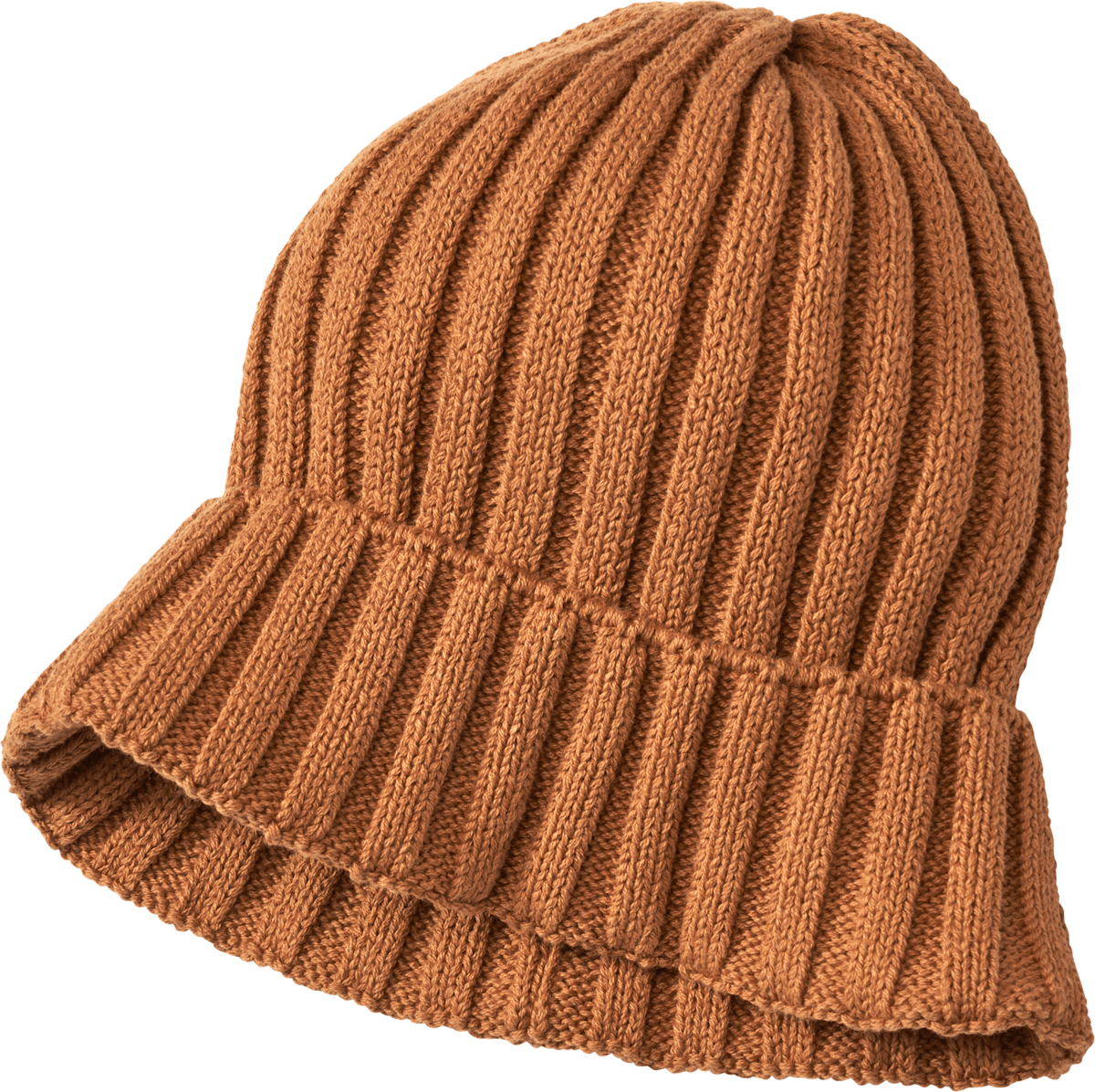 ALANA Mütze in Ripp-Struktur, braun, Gr. 54/55, 1 St dauerhaft 
