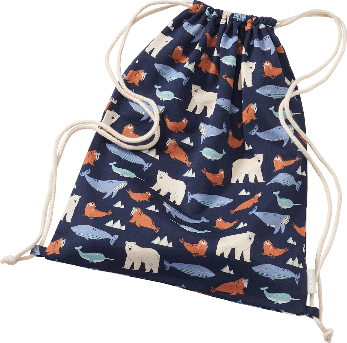 Cottonbagjoe Turnbeutel 36x46cm - 100% Baumwolle Natur, 12 Liter, Mit Doppelkordel