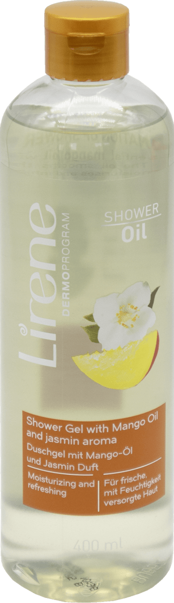 Lirene Duschgel mit Mango-Öl und Jasmin Duft, 400 ml | dm.at