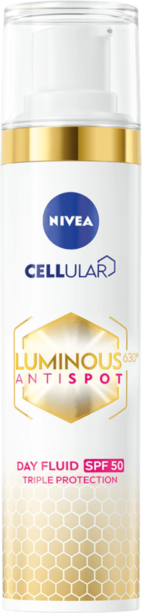 NIVEA Дневен флуид Luminous 630 SPF 50, 40 ml | dm България