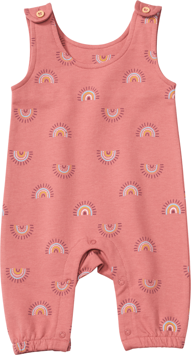 Baby Strampler Fleece Mit Sternen - Winteroverall Mit Kapuze, Rosa/Navy/Weiß, 3-12 Monate