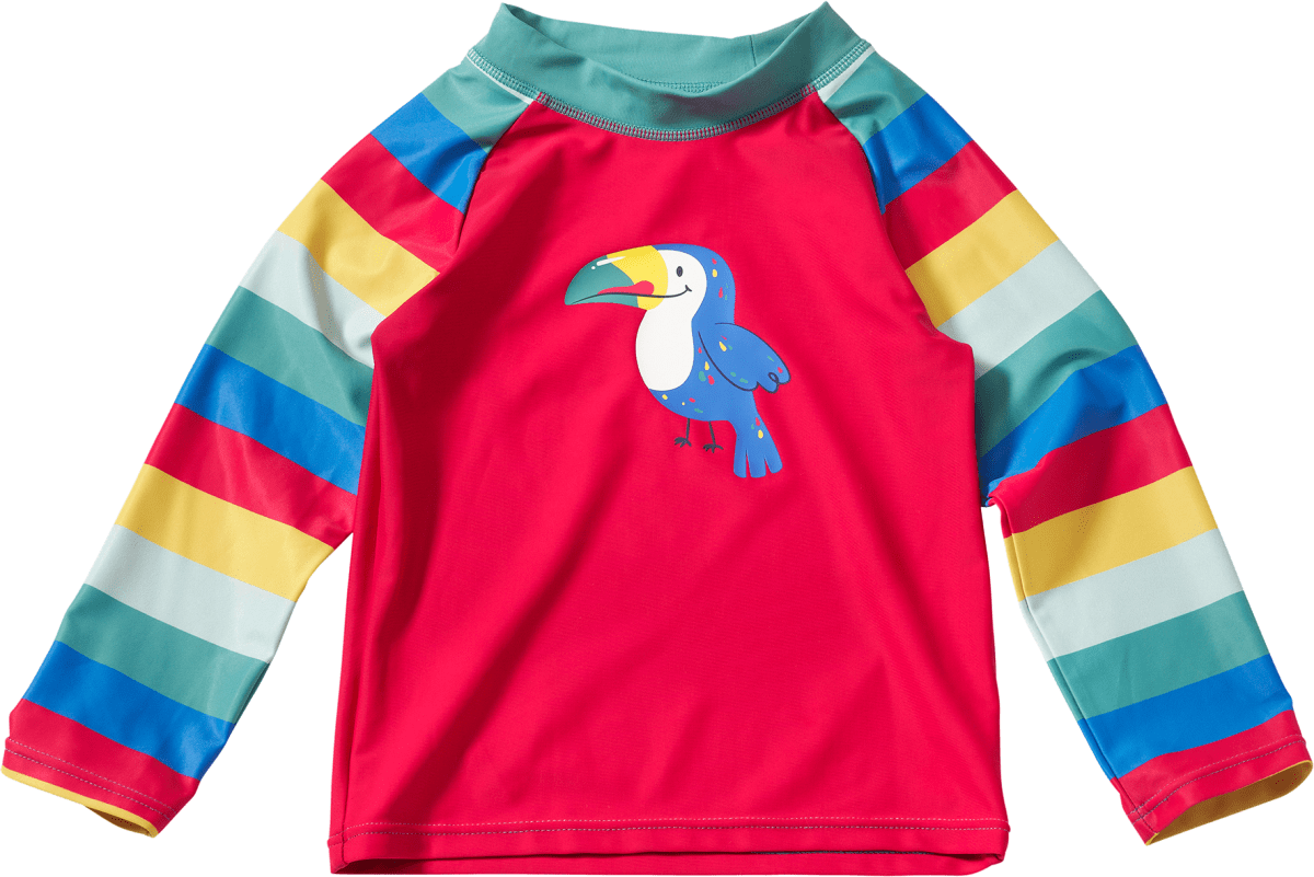 PUSBLU UV Shirt mit Tukan Motiv pink Gr. 134 140 1 St dauerhaft gunstig online kaufen dm