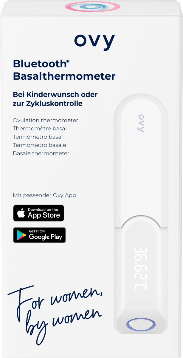 Ovy Bluetooth Basalthermometer, 1 St dm.at