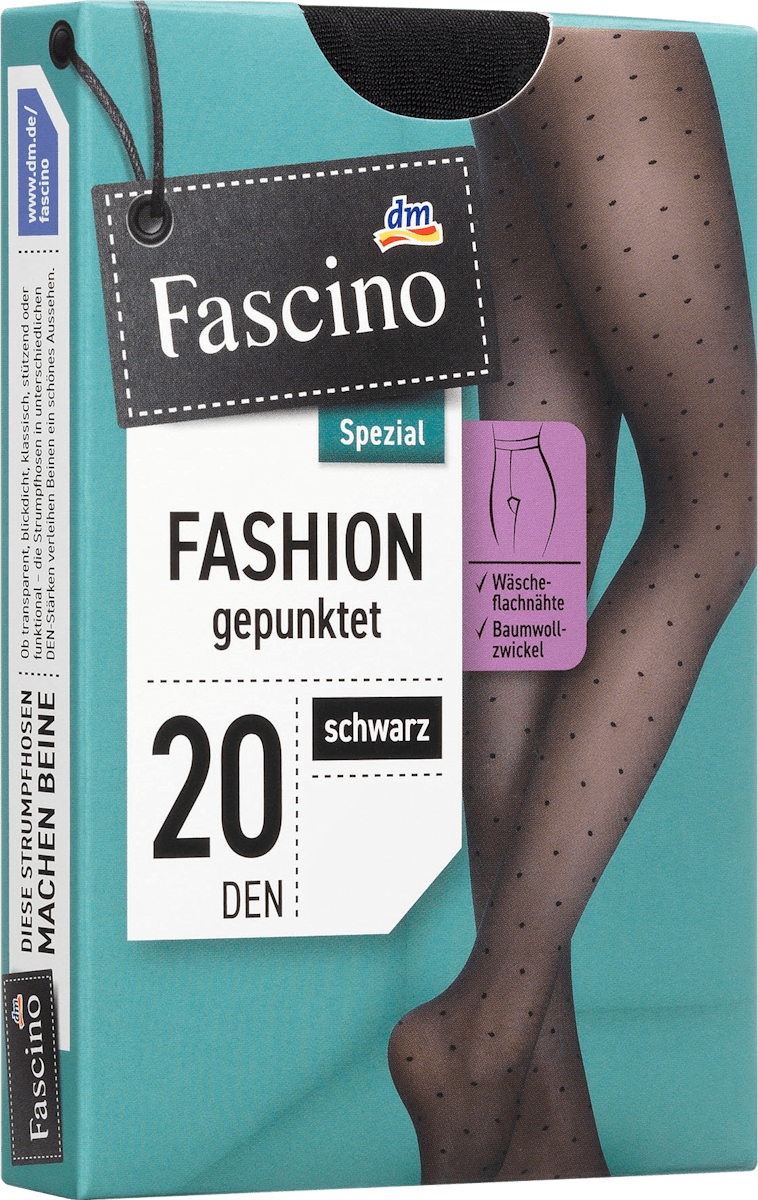 Gepunktete strumpfhose dm
