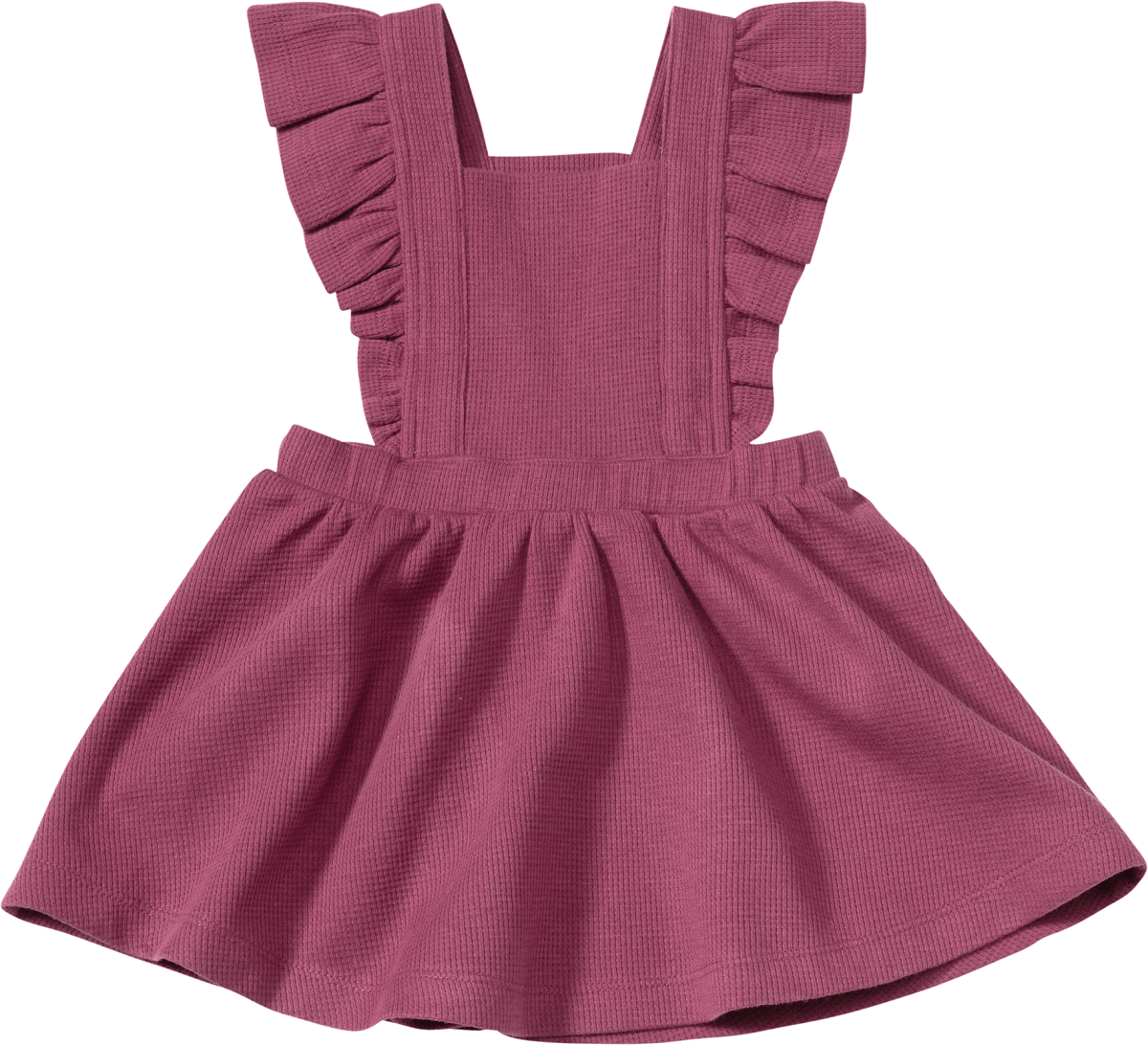 ALANA Kleid in Waffel-Optik, beere, Gr. 74, 1 St dauerhaft günstig ...